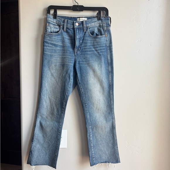 Madewell 10” High Riser Cali Demi Boot Jeanu - Picture 2 of 8